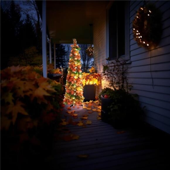 Fall Tree Great Holiday Decorations for Home Porch Thanksgiving Christmas Decor - Picture 4 of 7